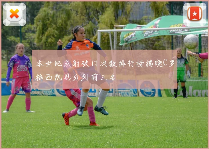 本世纪点射破门次数排行榜揭晓C罗梅西凯恩分列前三名